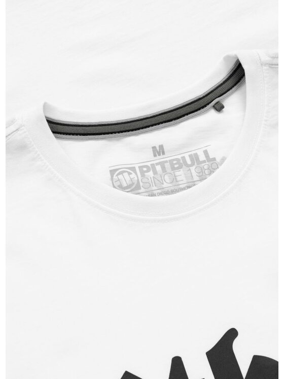 PITBULL PITBULL T-Shirt O'SIDE Biały Regular Fit