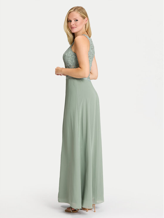 Swing Swing Rochie de seară 5AI01400 Verde Regular Fit