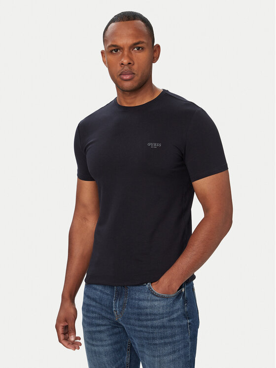 Guess Tricou M6YI24 K3728 Bleumarin Extra Slim Fit