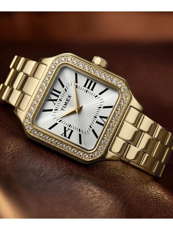 Timex Timex Zegarek TW2Y90500 Złoty