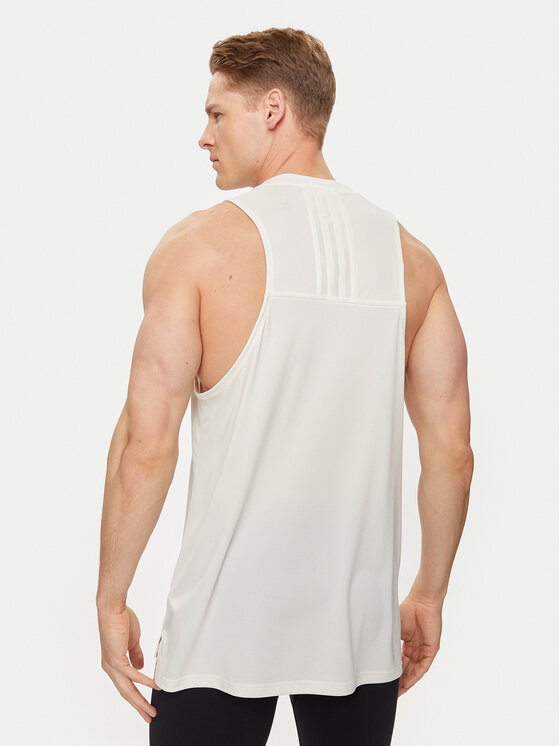 adidas adidas Funkčné tričko IS3716 Écru Regular Fit