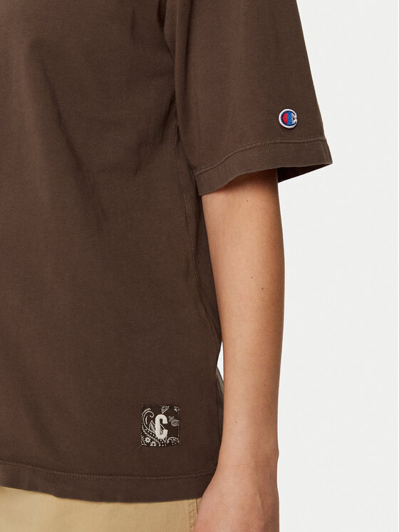 Champion Champion Majica 117449 Rjava Loose Fit