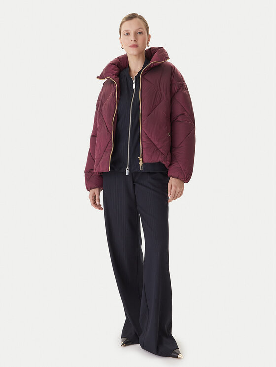 Lola Casademunt by Maite Lola Casademunt by Maite Zimska jakna MF2501007 Tamnocrvena Oversize