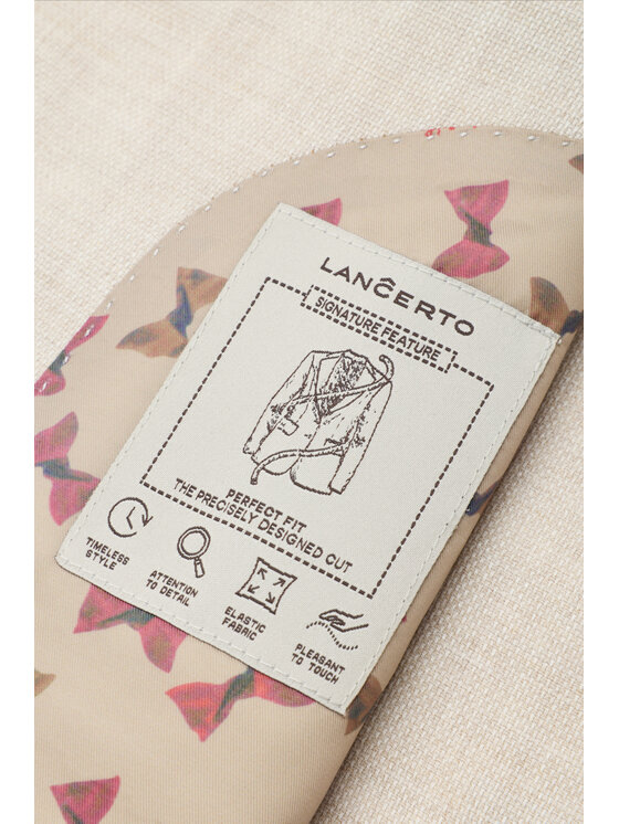 Lancerto Lancerto Marynarka Cortona MA131126000042 Beżowy Regular Fit