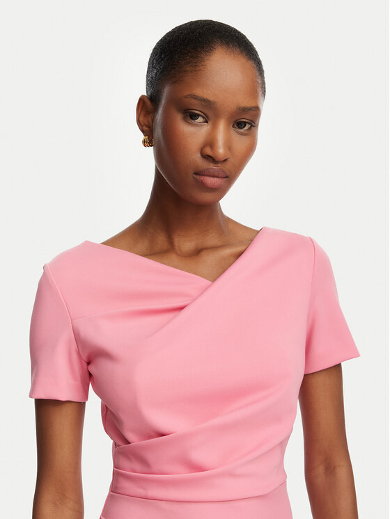 Rinascimento Rinascimento Kokteilikleit CFC0129420003 Roosa Slim Fit