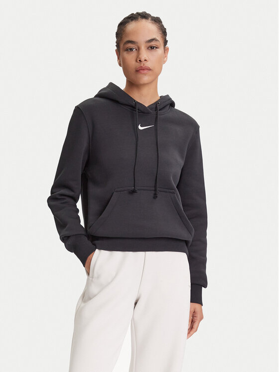 Nike Bluza Sportswear Phoenix Fleece Czarny Regular Fit