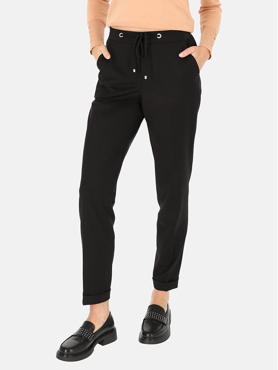 L’AF L’AF Spodnie materiałowe Liberty Czarny Regular Fit