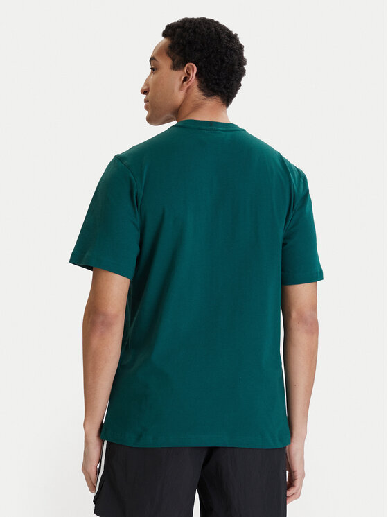 adidas adidas Футболка Trefoil Essentials KD1323 Зелений Regular Fit