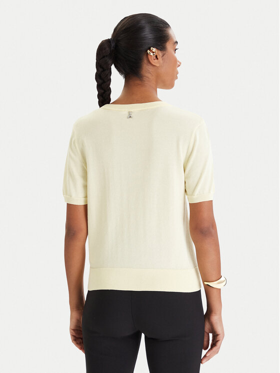 Patrizia Pepe Patrizia Pepe Sweater 8K0409/K027-Y478 Sárga Regular Fit