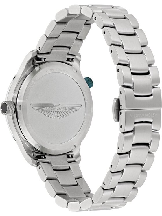 Aston Martin Aston Martin Zegarek MTIZ1F503 Srebrny