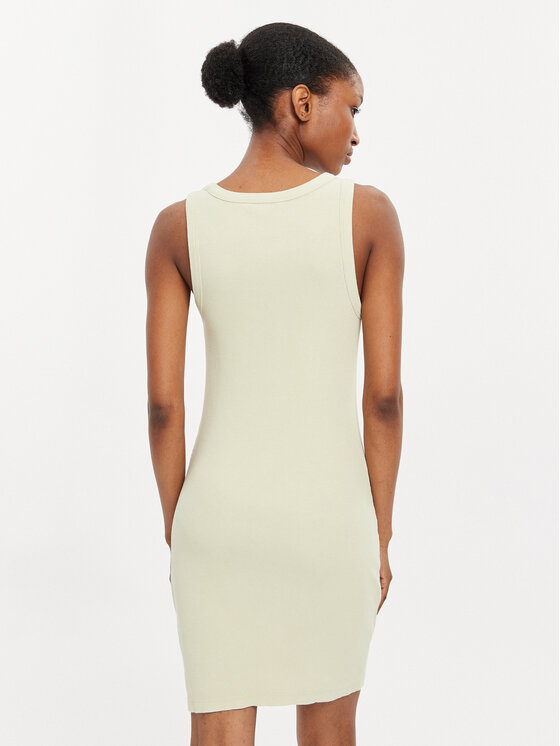Calvin Klein Jeans Calvin Klein Jeans Rochie de vară Archival Monologo J20J223069 Verde Slim Fit