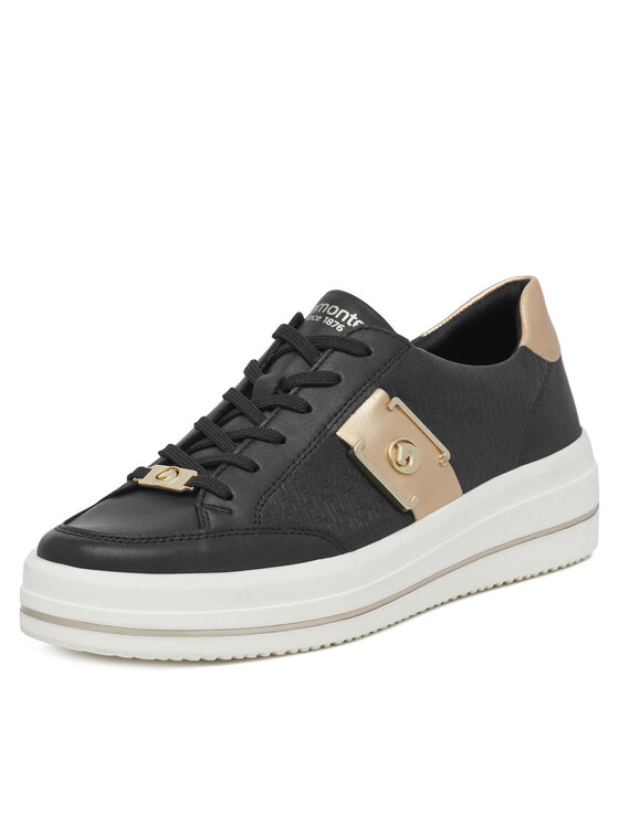 Remonte Remonte Sneakersy D1C07-03 Čierna