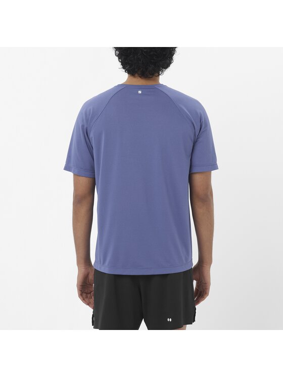 Salomon Salomon Koszulka techniczna SHAKEout CORE Niebieski Regular Fit