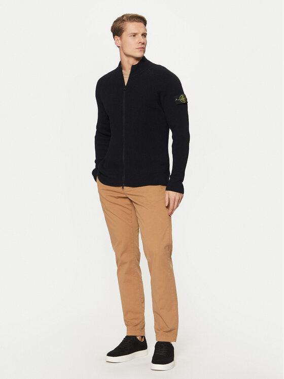 Stone Island Stone Island Kardigán 8115519C2 Sötétkék Regular Fit