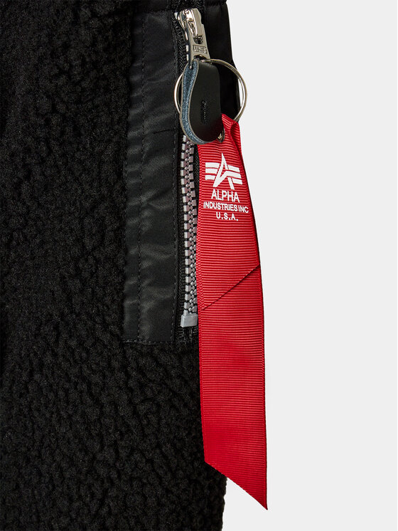 Alpha Industries Alpha Industries Μπόμπερ μπουφάν MA-1 VF Teddy 108003 Μαύρο Regular Fit