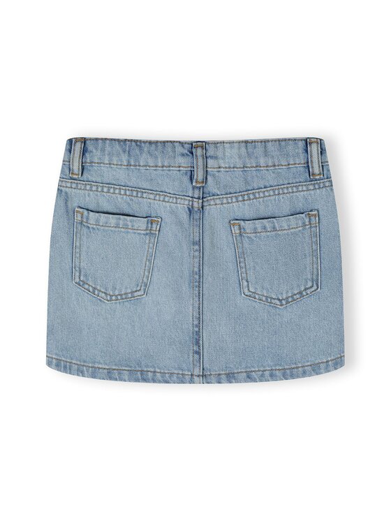 minoti minoti Spódnica jeansowa 22skirt41 Niebieski Regular Fit