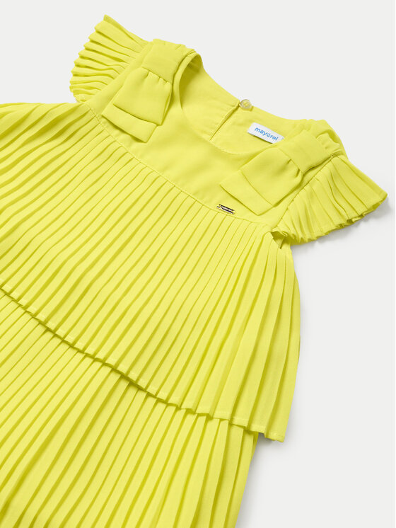 Mayoral Mayoral Vestito elegante 1911 Giallo Regular Fit