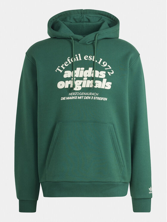 adidas Sweatshirt Graphic IS1412 Grun Loose Fit Modivo