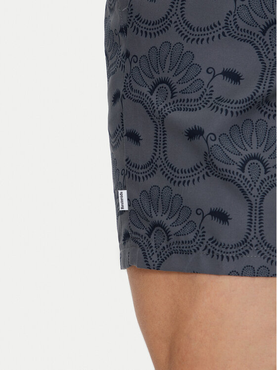 Resteröds Resteröds Szorty kąpielowe Willy 55251 6460 Szary Regular Fit