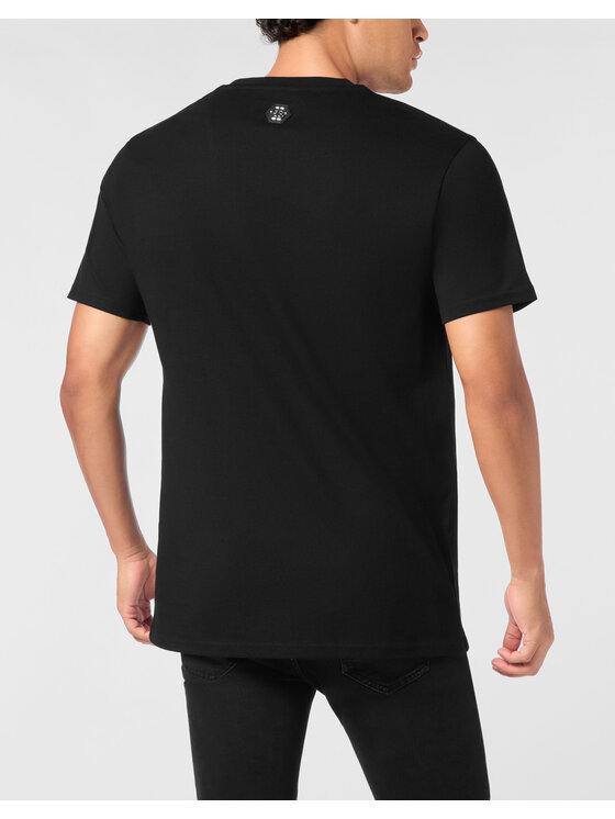 PHILIPP PLEIN PHILIPP PLEIN T-Shirt 27065 Czarny Regular Fit