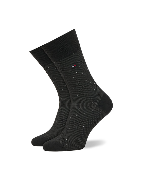 Tommy Hilfiger Tommy Hilfiger Dolge nogavice 701235374 Črna