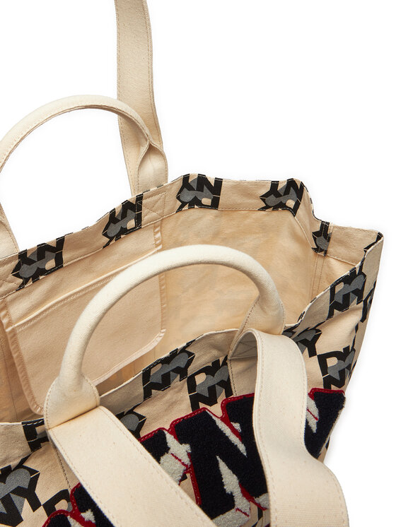 DKNY DKNY Torebka Heart Of Ny Large Tote R41AYF01 Beżowy