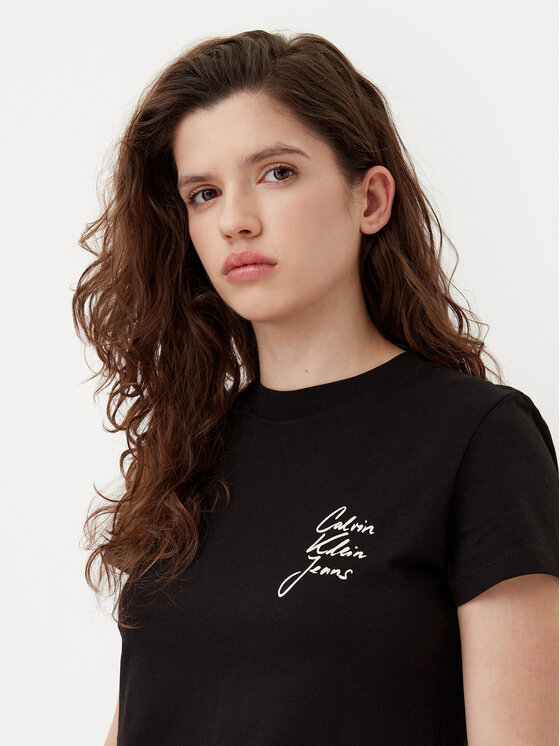 Calvin Klein Jeans Calvin Klein Jeans T-särk Script Institutional J20J224984 Must Slim Fit