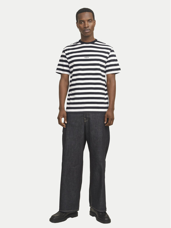 Jack & Jones Jack & Jones Tricou Vesterbro 12265748 Negru Relaxed Fit