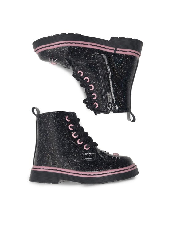 Nelli Blu Nelli Blu Trapper stila apavi CM211214-13 Melns