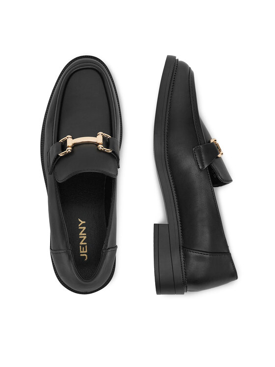JENNY JENNY Loafersy HY35444 Czarny