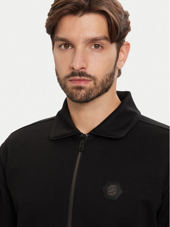 BOSS BOSS Pulóver Future 50543881 Fekete Relaxed Fit