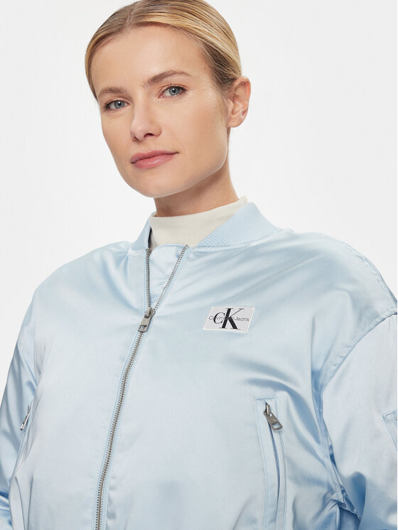 Calvin Klein Jeans Calvin Klein Jeans Geacă bomber J20J222591 Albastru Regular Fit