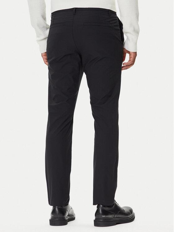 Calvin Klein Calvin Klein Hlače LV04LB610G Crna Slim Fit