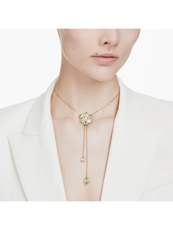 Swarovski Swarovski Naszyjnik Idyllia Y 5717158 Złoty