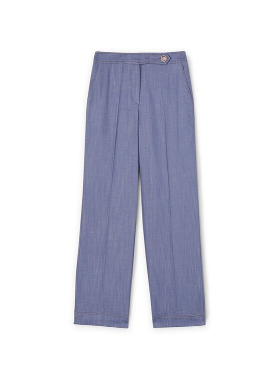 Motivi Motivi Jeansy P539Q003797N004 Turkusowy Over Fit