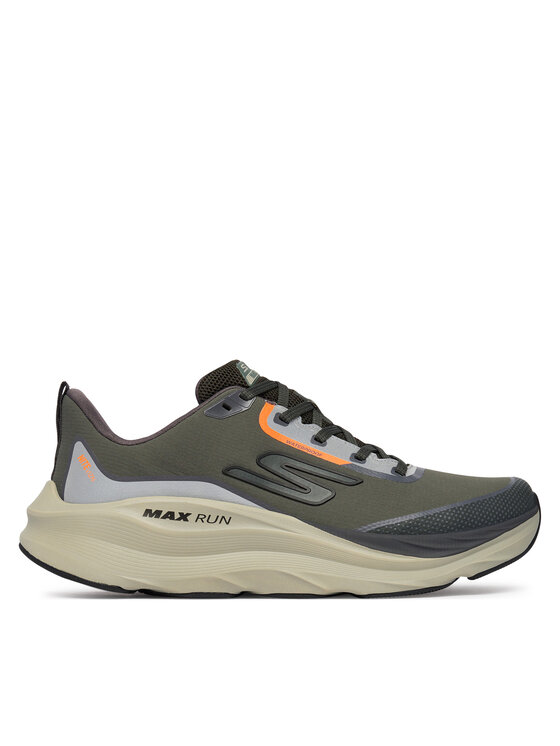 Skechers Skechers Sneakersy Max Run - Vorteza 221003/OLV Zielony