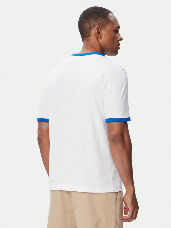 HUGO HUGO T-shirt Nurangler 50566025 Bijela Sharp Fit