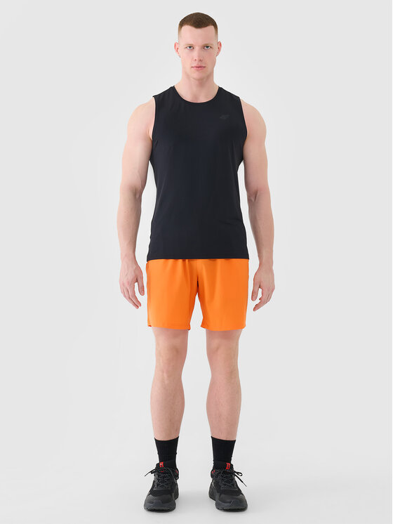 4F 4F Szorty sportowe MULTI ACTIVE Pomarańczowy Regular Fit