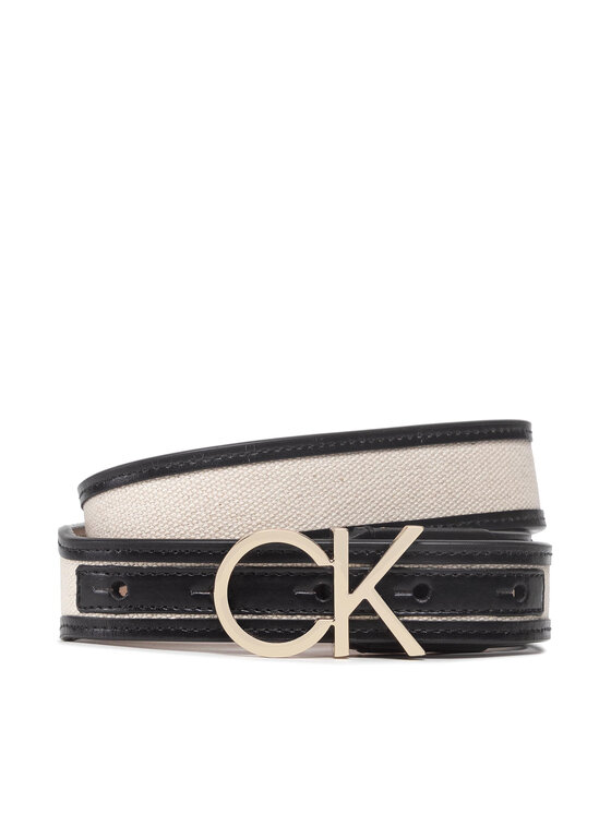 Calvin Klein Calvin Klein Damengürtel Calvin Resort Ck Logo 3cm Belt K60K609175 Beige