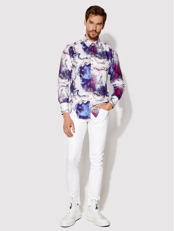 Camicia Januarius 1 Multicolore Slim Fit