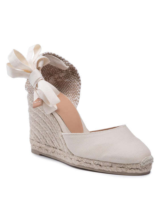 Castañer Castañer Espadryle Carina/8/001 020962-203 Beżowy