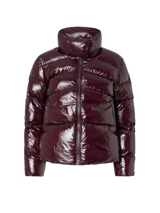 PINKO PINKO Giubbotto piumino Mirco caban crystal nylon Bordeaux Regular Fit