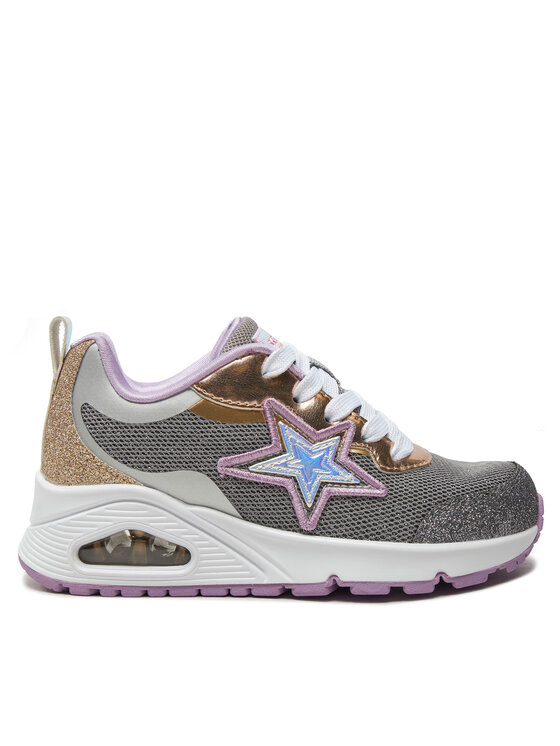 Skechers Skechers Sneakersy 310542L/GUMT Strieborná