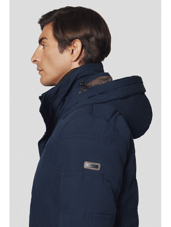 Lancerto Lancerto Kurtka zimowa Akranes KU097224000002 Granatowy Regular Fit