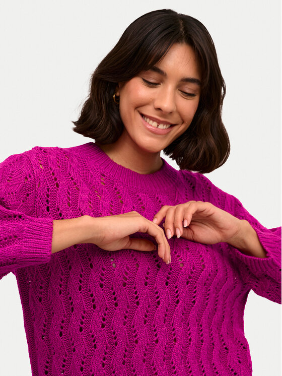 Kaffe Kaffe Pulover Lena 10508807 Roz Regular Fit