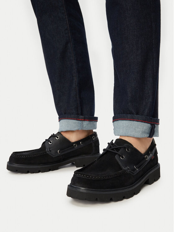 Clarks Loafers Cleyhill Boat 26186175 Negru