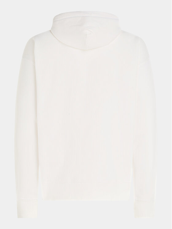 Tommy Hilfiger Tommy Hilfiger Світшот Monotype Embro MW0MW33062 Білий Regular Fit