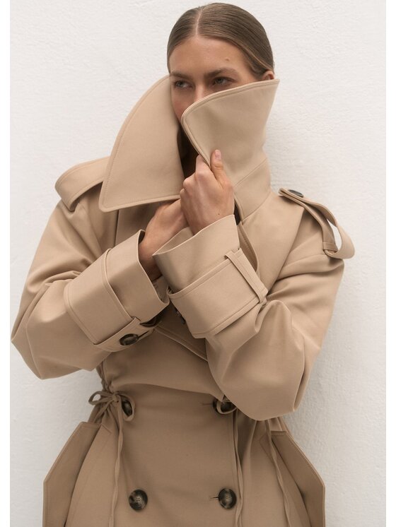 Le Collet Le Collet Trencz ELODIE Beżowy Oversize