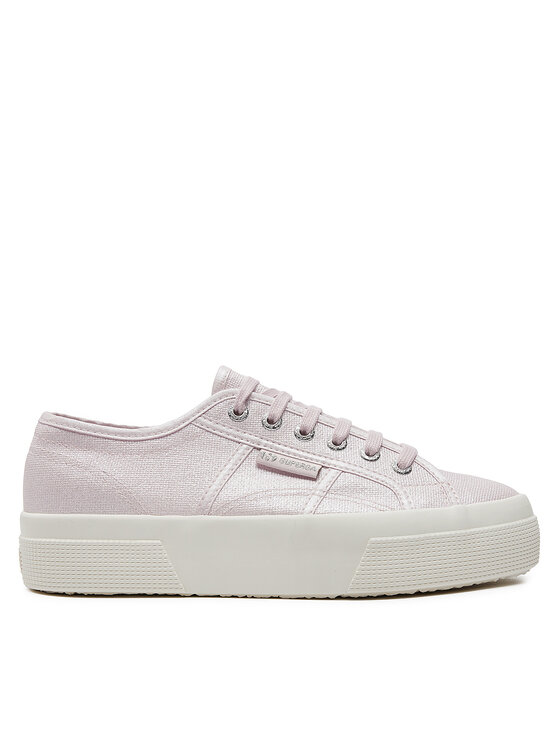 Superga Tenis Superge Platform Pearl Matte Canv 2740 S21362W Vijolična