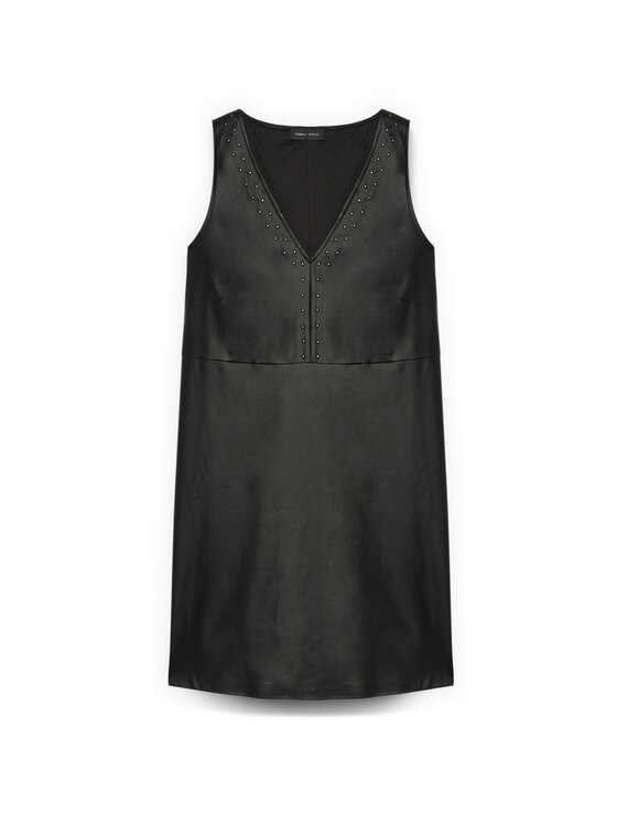 Fiorella Rubino Fiorella Rubino Vestito da giorno 7470L001155N033 Nero Slim Fit